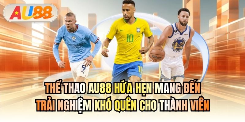 Thể thao AU88 hứa hẹn mang đến trải nghiệm khó quên cho thành viên